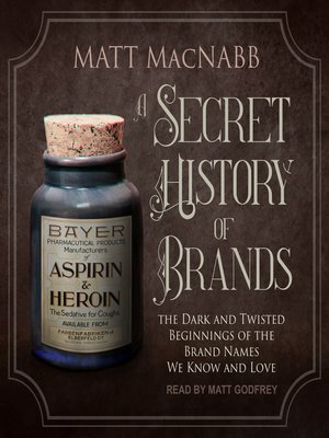 cover image of A Secret History of Brands